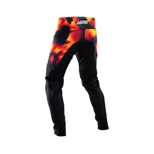 PANTALON LEATT MTB GRAVITY 8.0 HEATMAP RED