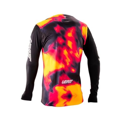 JERSEY LEATT MTB GRAVITY 8.0 HEATMAP RED