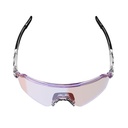 LENTES LEATT RIDEVIZ LITE CLEAR IRIZ CRYSTAL FUCHSIA 22 VLT