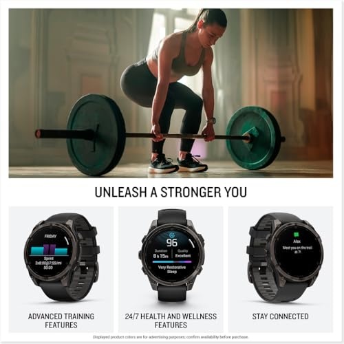 RELOJ GARMIN FENIX 8 47MM MULTISPORT GPS WATCH PREMIUM AMOLED SAPPHIRE