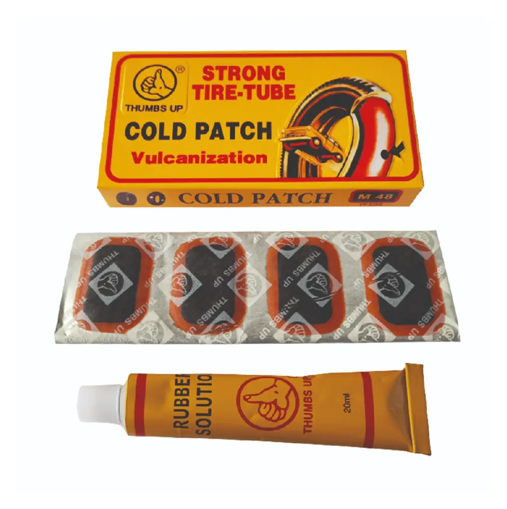 PARCHE VERMAR CON PEGAMENTO AMARILLO 48PZS