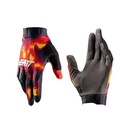 GUANTE LEATT MTB 1.0 GRIPR HEATMAP RED