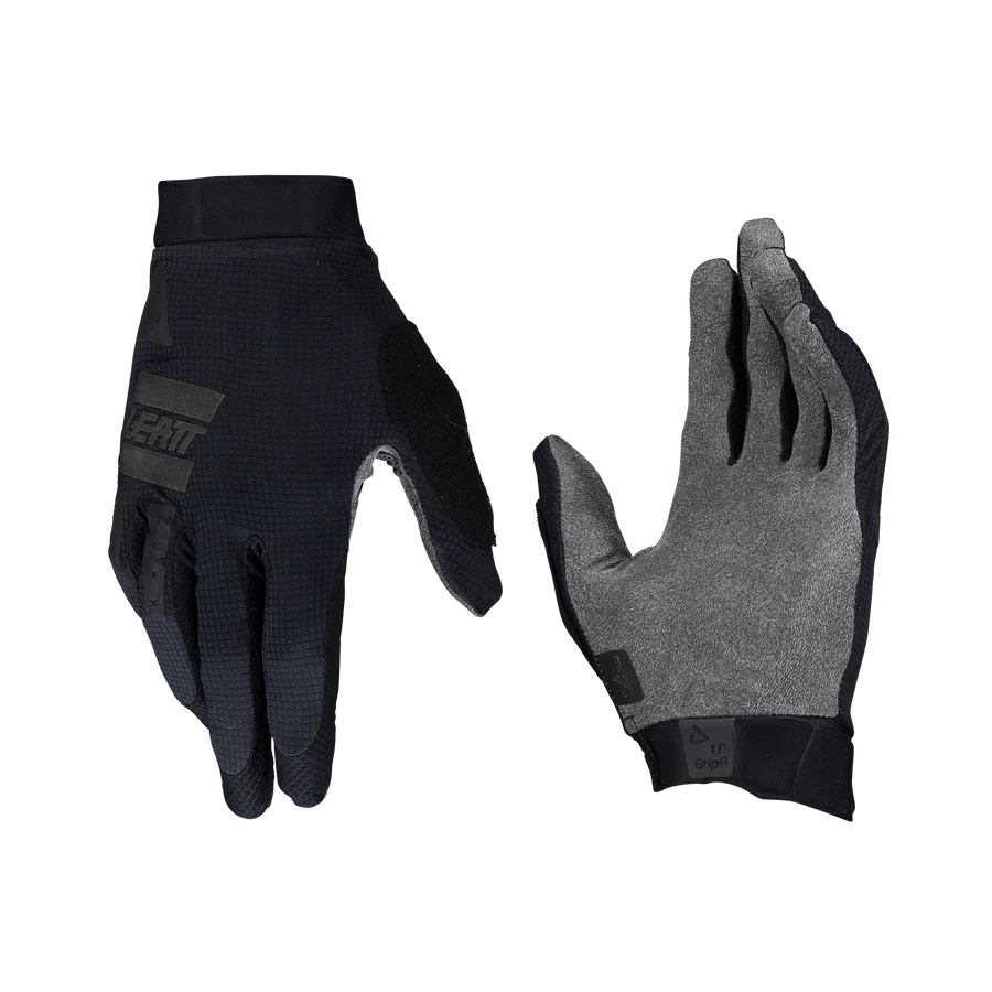 [LT-6024150380] GUANTE LEATT MTB 1.0 GRIPR STEALTH BLACK  (S)
