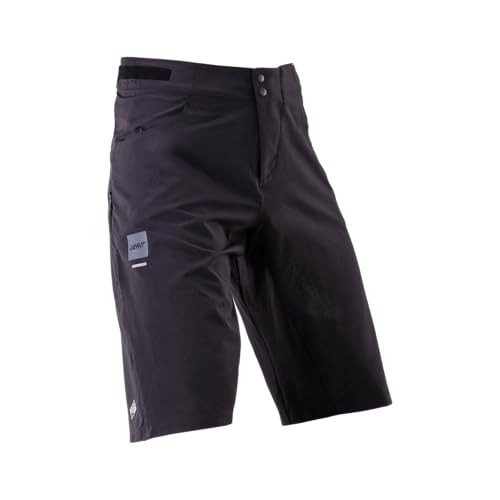 [LT-5026054002] SHORT LEATT MTB TRAIL 3.0 LINER GHOST BLACK (M)