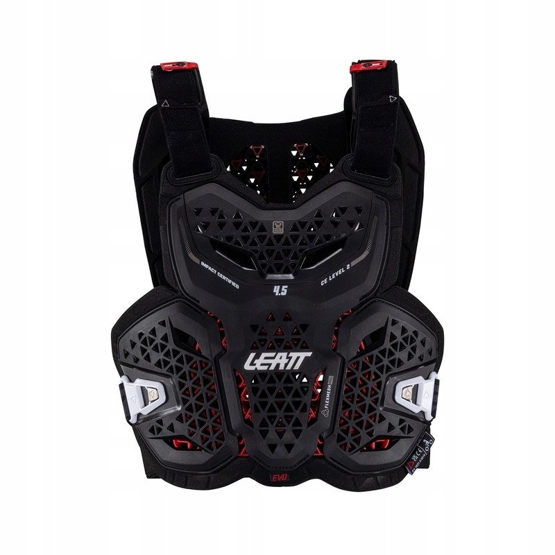 [LT-5025202380] PETO LEATT 4.5 EVO BLACK (S/M)