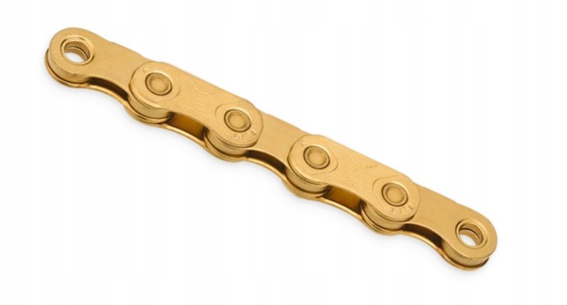 CADENA KMC XFLAT CHAIN GO WAX 12V 126E TI-GOLD