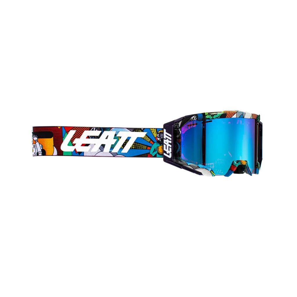[LT-8023020590] GOGGLE LEATT VELOCITY 5.0 MTB IRIZ AREA51 BLUE UC 26%