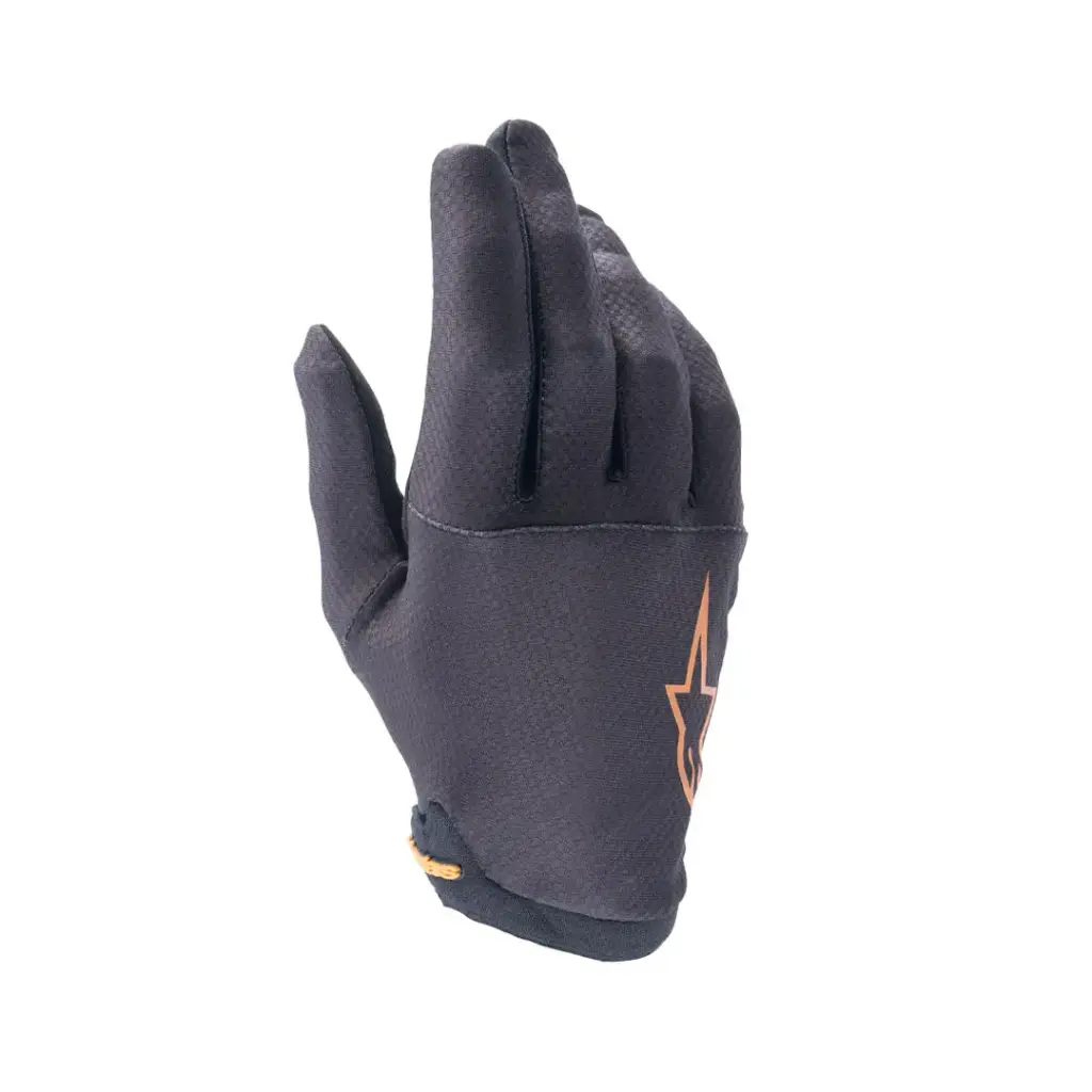 [1564424-1338-S​] GUANTE ALPINESTAR A-ARIA NEGRO CON DORADO (S)