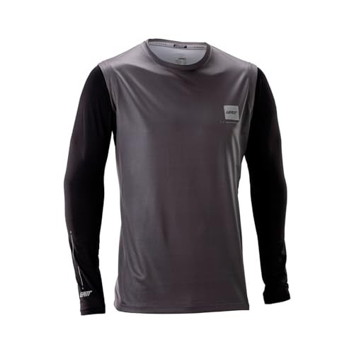 [LT-5026056172] JERSEY LEATT MTB GRAVITY 2.0 GRAPHITE BLACK (M)