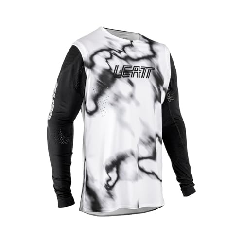 [LT-5026055671] JERSEY LEATT MTB GRAVITY 8.0 HEATMAP WHITE