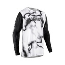 JERSEY LEATT MTB GRAVITY 8.0 HEATMAP WHITE