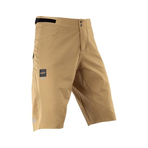[LT-5026054052] SHORT LEATT MTB TRAIL 3.0 LINER BRASS BROWN (M)