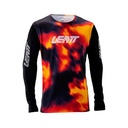 JERSEY LEATT MTB GRAVITY 8.0 HEATMAP RED