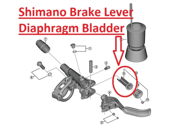 [1290967 (Y8WM9801T)] DIAFRAGMA SHIMANO XTR-XT-SLX