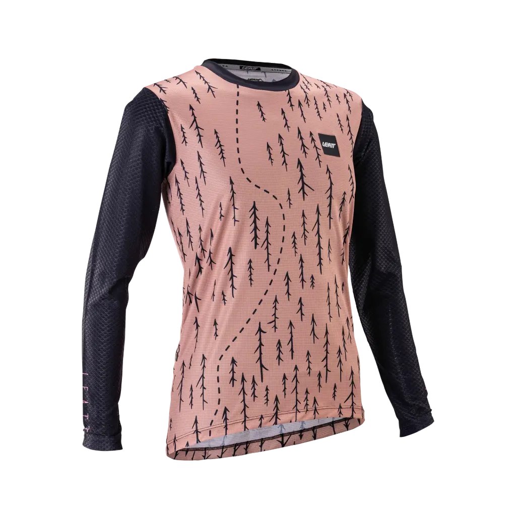 [LT-5026058691] JERSEY LEATT MTB TRAIL 3.0 MANGA LARGA DAMA TRAILS PINK (S)