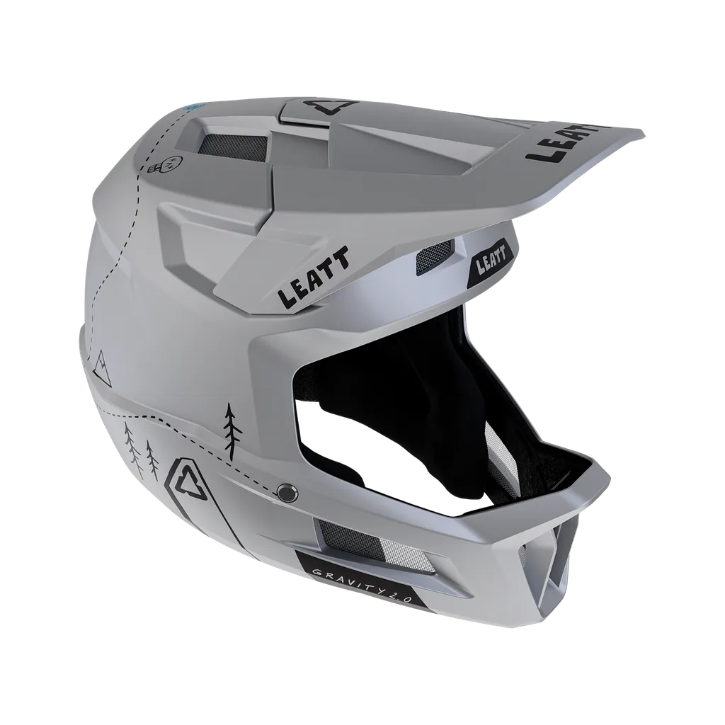 CASCO LEATT MTB GRAVITY 2.0 GREY