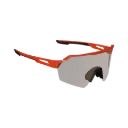 LENTES LEATT RIDEVIZ LITE SATIN ORANGE IRIZ SILVER 30 VLT