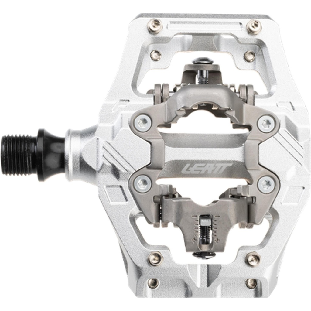 [LT-9025100640] PEDAL LEATT ALLMTN 6.0 CLIP-IN SILVER
