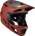 CASCO LEATT MTB GRAVITY 4.0 LAVA RED