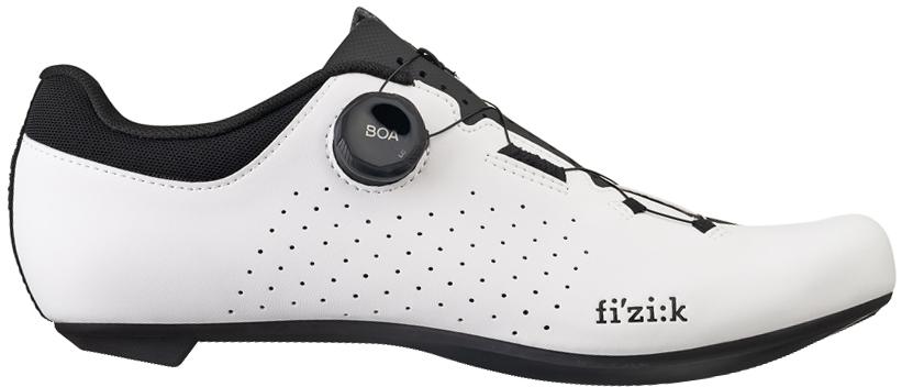 [VER5BPR1K-2010T42] ZAPATO FIZIK VENTO OMNA BLANCO CON NEGRO (42)